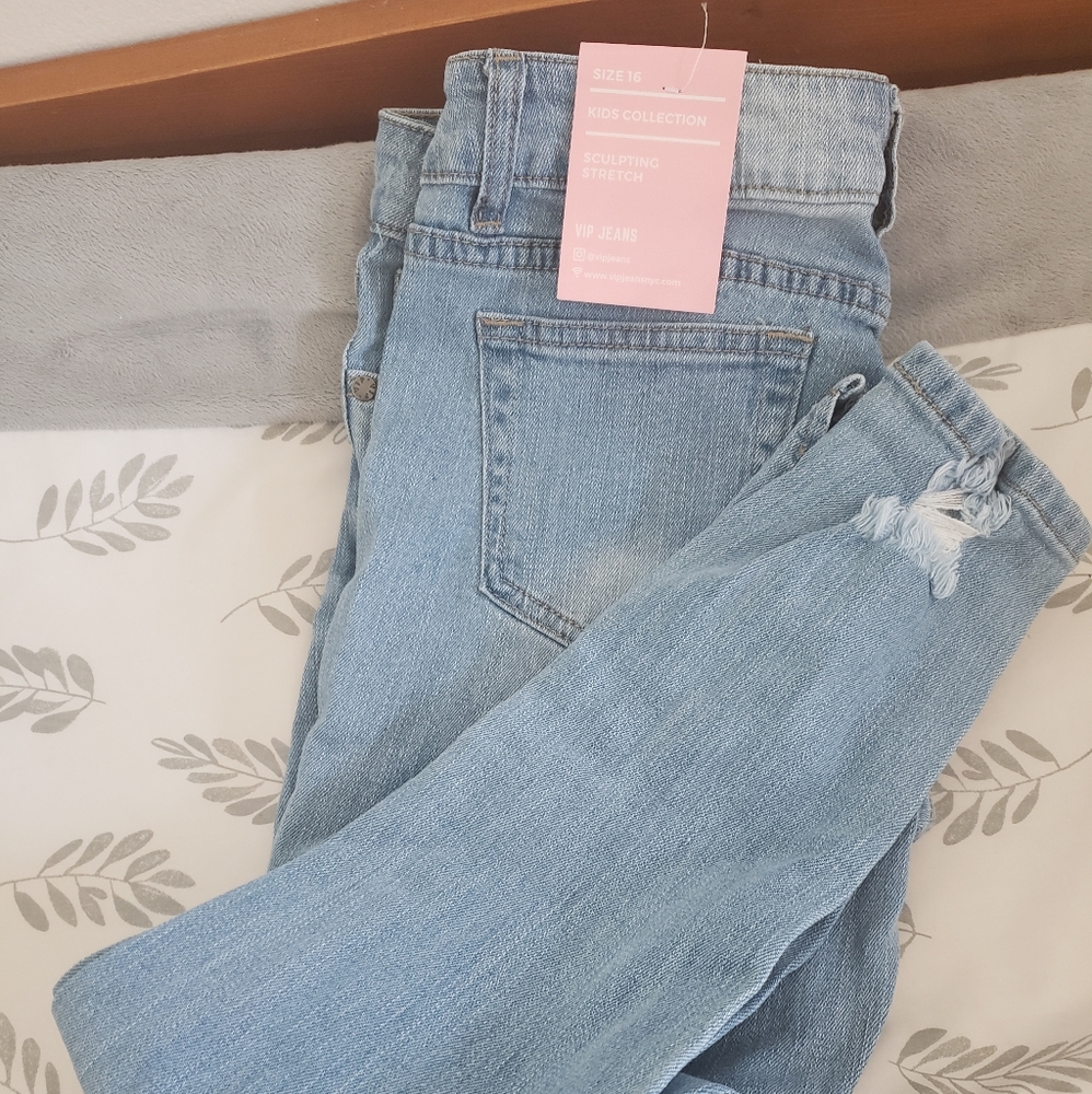 Nwt girls vip jeans size 16